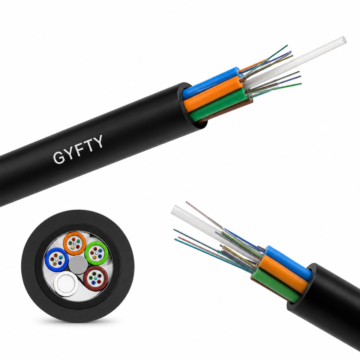 GYFTY outdoor fiber optic cable